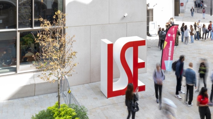 An LSE campus scene
